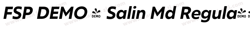 FSP DEMO - Salin Md Regula字体转换